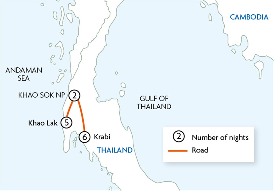 Krabi Airport To Khao Sok National Park www.trailfinders.com